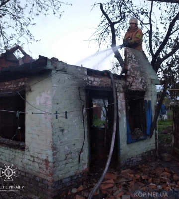 У селі під Кременчуком вночі сталася пожежа