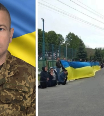 На Рівненщині в останню путь повели Героя, який віддав своє життя за Батьківщину