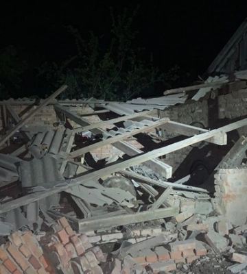 У Запорізькій області внаслідок обстрілів поранено родину