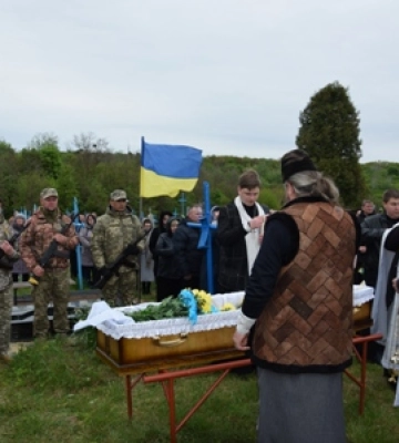Городоцька громада попрощалася із загиблим захисником України