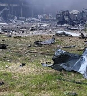 Російський ракетний удар знищив склад із гуманітарною допомогою в Одесі — Червоний Хрест