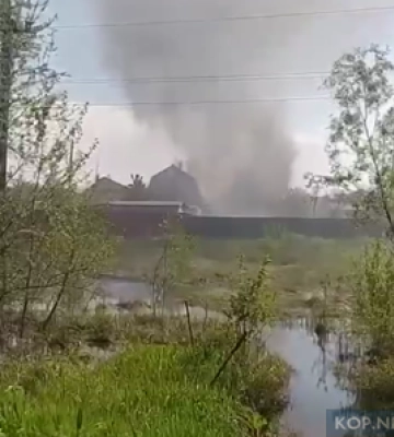 Під Горішніми Плавнями горять дачі