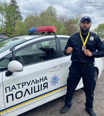 Патрульний з Дубного здобув золото на чемпіонаті з фрі-файту