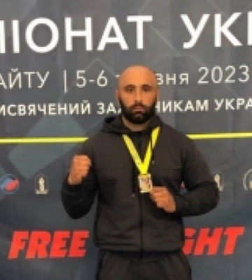 Патрульний з Дубного здобув золото на чемпіонаті з фрі-файту