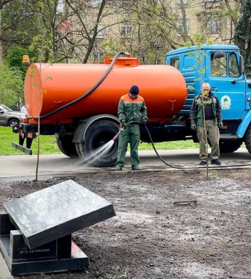 В Одессе завершили благоустройство Прохоровского сквера