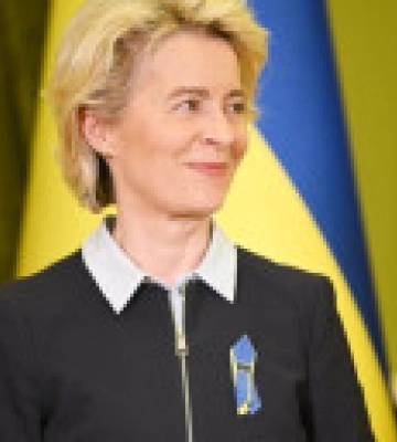 Глава Єврокомісії Урсула фон дер Ляєн приїхала до Києва