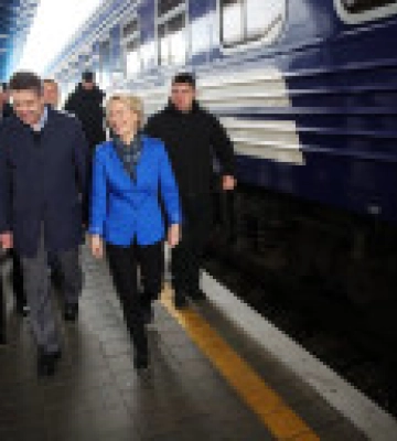 Голова Єврокомісії прибула до Києва на День Європи