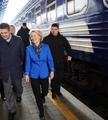 До Києва приїхала голова Єврокомісії
