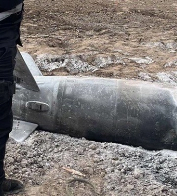 Поліція показала уламки ракет РФ на Київщині