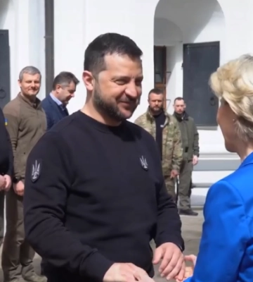 “Відтепер 9 травня буде Днем Європи”: Зеленський зустрівся в Києві з президенткою Єврокомісії Урсулою фон дер Ляєн