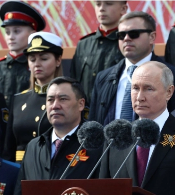 Путін на параді сказав, що «проти Росії розв’язали війну»