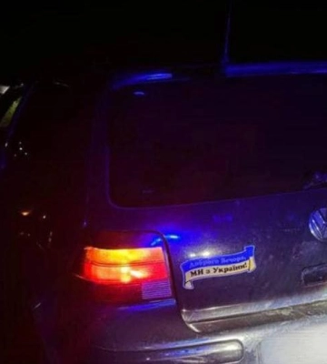 У Полтаві п&#039;яний водій намагався втекти від поліцейських