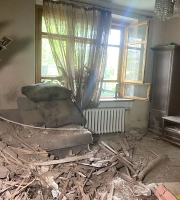 В каком состоянии женщина, пострадавшая в результате ракетной атаки на Днепр