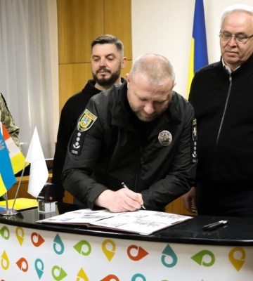 В Одесі погасили серію марок, присвячену «Гвардії наступу» МВС України