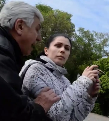 У Полтаві під час покладання квітів чоловік вдарив в обличчя журналістку Тетяну Цирульник