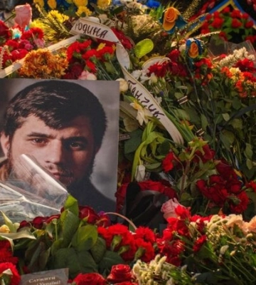 На Аскольдовой могиле в Киеве. Возлюбленная Дмитрия Да Винчи Алина Михайлова объяснила, зачем Украине Национальный Пантеон&amp;hellip;