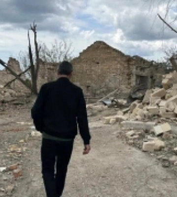 Ольга Малярчук  відвідала обстріляний Станіслав