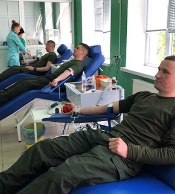 Луцькі гвардійці поділилися кров&#039;ю 