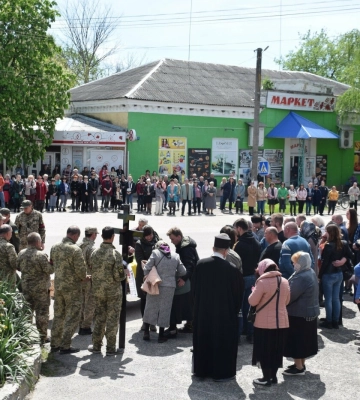 На Полтавщини простилися з 28-річним захисником Іваном Бодаком