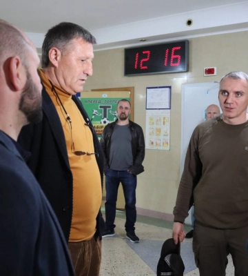 Сєнкевич показав відремонтований басейн «Зоря» за ₴32 млн та пообіцяв відкриття за «7 - 10 днів»