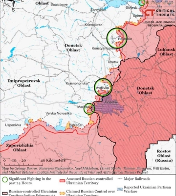 ISW повідомляє про успіхи ЗСУ на Донеччині