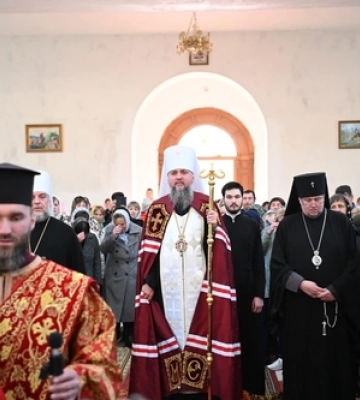 Митрополит Епіфаній молився в храмі на Волині, громада якого разом із священником приєдналася до ПЦУ