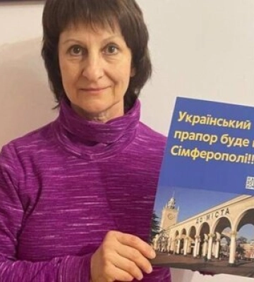 Активістка &quot;Жовтої Стрічки&quot; Віолета, яка боролась проти рашизму в Криму та була затримана ФСБ, змогла виїхати на підконтрольну&amp;hellip;