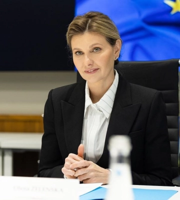 Елена Зеленская встретилась с главой Еврокомиссии