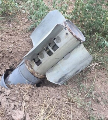 Під Запоріжжям сапери знайшли залишки снаряду від РСЗВ &quot;Смерч&quot;