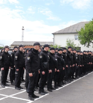На Закарпаття прибули 350 курсантів вищих навчальних закладів системи МВС
