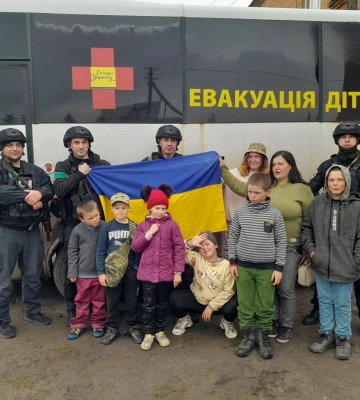 Синєгубов: 79 дітей евакуювали із зони обстрілів на Харківщині з 27 квітня
