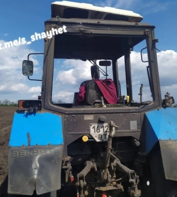 На Миколаївщині підірвалися два трактори