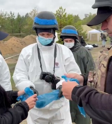 На Донеччині виявили нові поховання вбитих армією РФ