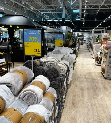 JYSK відкриває відновлений після ракетного удару магазин в одеському ТРЦ Riviera (ФОТО)