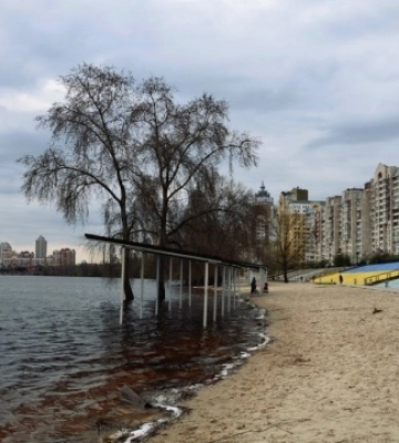 Водопілля у Києві: рівень води підвищився, але небезпеки немає