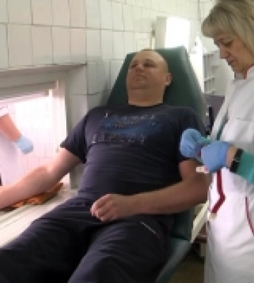 У Володимирському відділі трансфузійної допомоги здали кров понад сотня донорів