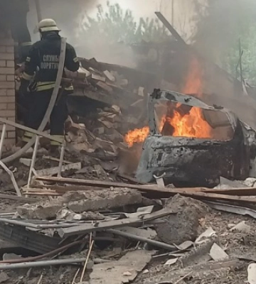 росіяни вдарили ракетами по Слов&#039;янську, загинула жінка