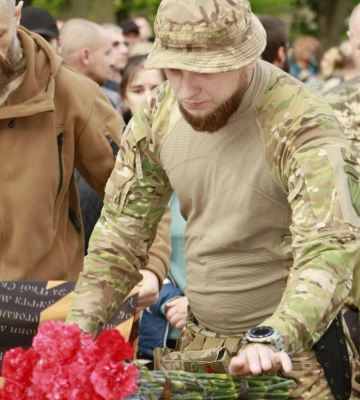 У Полтаві прощаються із полеглими воїнами Дмитром Юденком та Валерієм Сосновським
