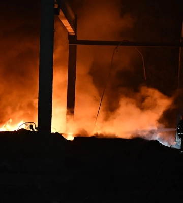 Обстріл складу в Миколаєві завдав шкоди довкіллю на сотні мільйонів гривень