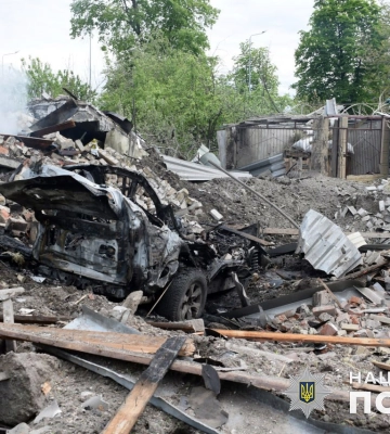 Рашисти завдали ракетного обстрілу по Слов’янську, загинула жінка.