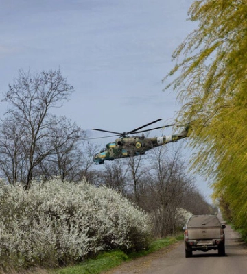 Карта бойових дій в Україні 4 травня