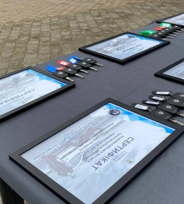 28 автомобілів отримали поліцейські офіцери громади на Рівненщині