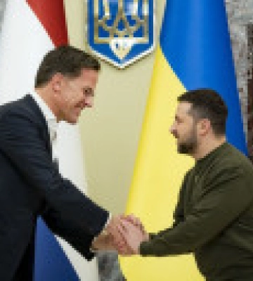 Официально: Зеленский начал визит в Нидерланды