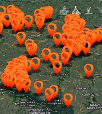Монастирі та кургани — науковці створили інтерактивну мапу пам'яток Полтавщини