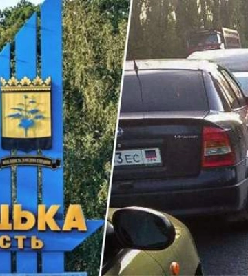 "Паніки немає": на Донеччині помітили кілометрові черги авто з втікачами