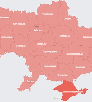С начала вторжения тревога в Киеве прозвучала уже 740 раз
