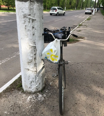 У місті на Полтавщині зіткнулися мотоцикліст та велосипедист