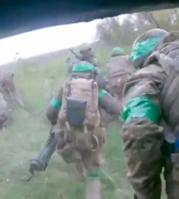Штурм позицій ворога поблизу Бахмуту бійцями 3-ї ОШБ. ВIДЕО