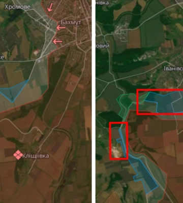 ЗСУ звільнили ще частину територій на Бахмутському напрямку (МАПА)