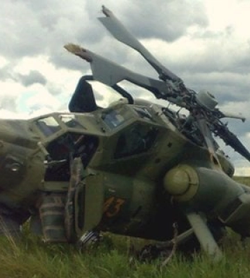 У Криму впав військовий Мі-28, російський екіпаж не вижив